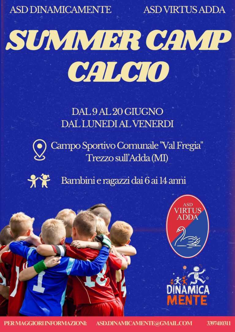 Summer camp calcio Virtus Adda